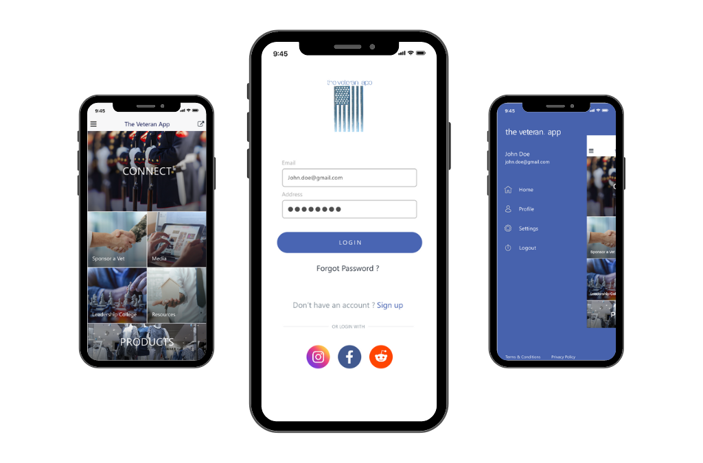 Vetern App Portfolio